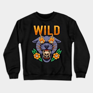 Wild leopard Crewneck Sweatshirt